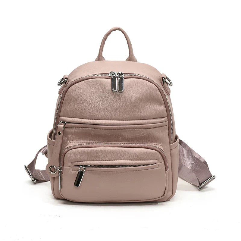 Mochila e Bolsa de Ombro Versátil Feminina Elisa