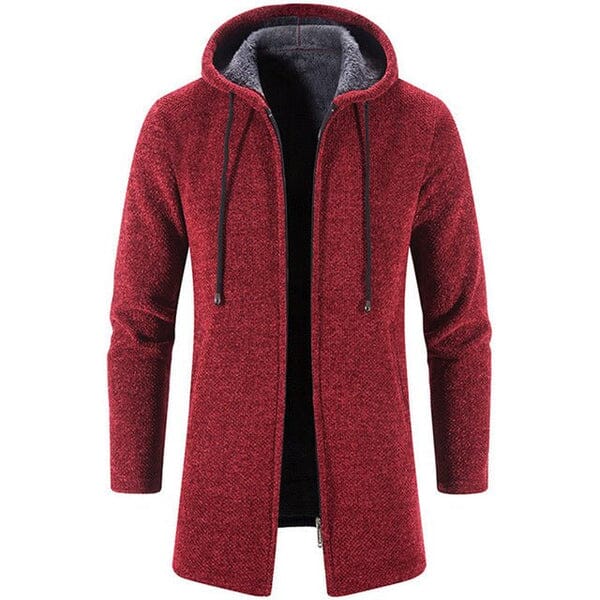 Casaco Masculino Sobretudo de Inverno - WinterWarm MASCULINO - JAQUETA - SOBRETUDO Dm Stores Vermelho M