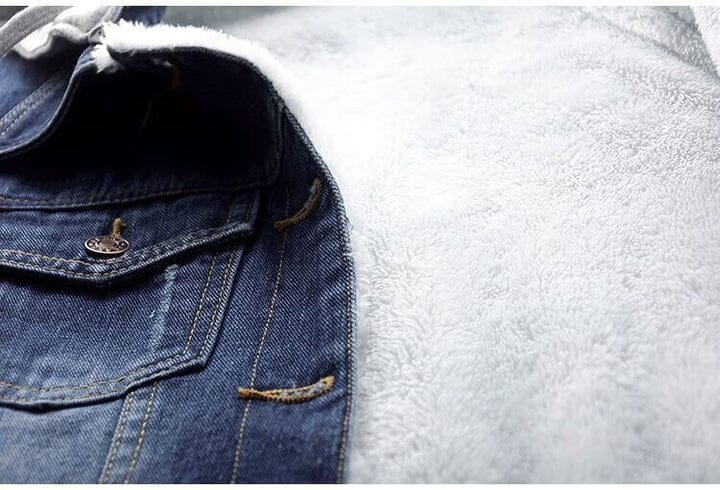 Jaqueta Jeans Feminina Com Capuz FEMININO - VESTUÁRIO - JAQUETA JEANS 2 Dm Stores