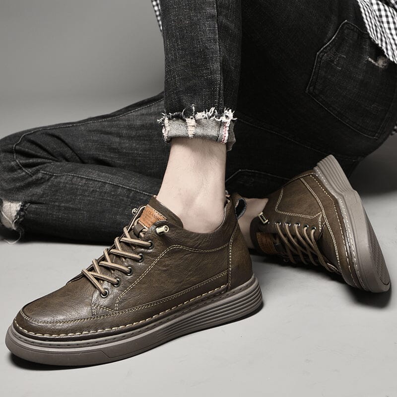 Sapatos de Couro com Aumento de Altura MASCULINO - CALÇADOS - SAPATO 1 Dm Stores