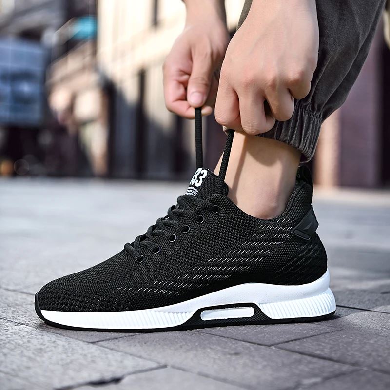 Tênis Masculino Respirável com Aumento de Altura MASCULINO - CALÇADOS - TENIS 10 Dm Stores