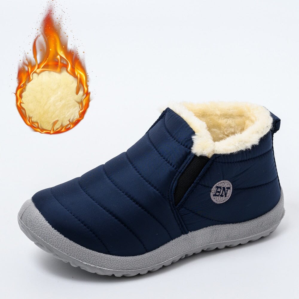 Bota De Inverno - BJ Confort Flex Calçados (Bota Feminina 9) Dm Stores Azul 35