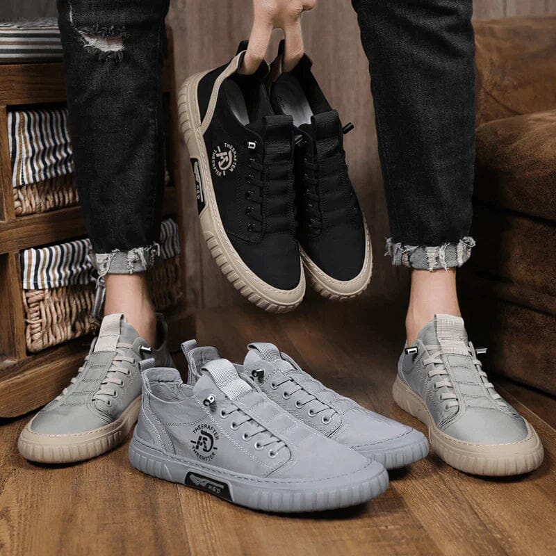 Tênis Comfort Titanium - Super Prático e Confortável Calçados (Tênis Masculino 8) Dm Stores