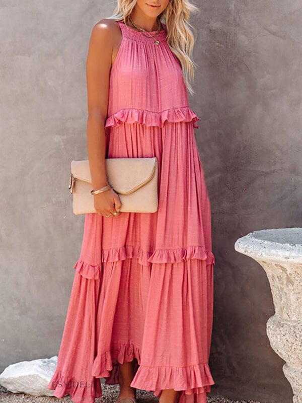 Vestido Vitoria Nova Coleção Roupas (Vestido 1) Dm Stores Pink P