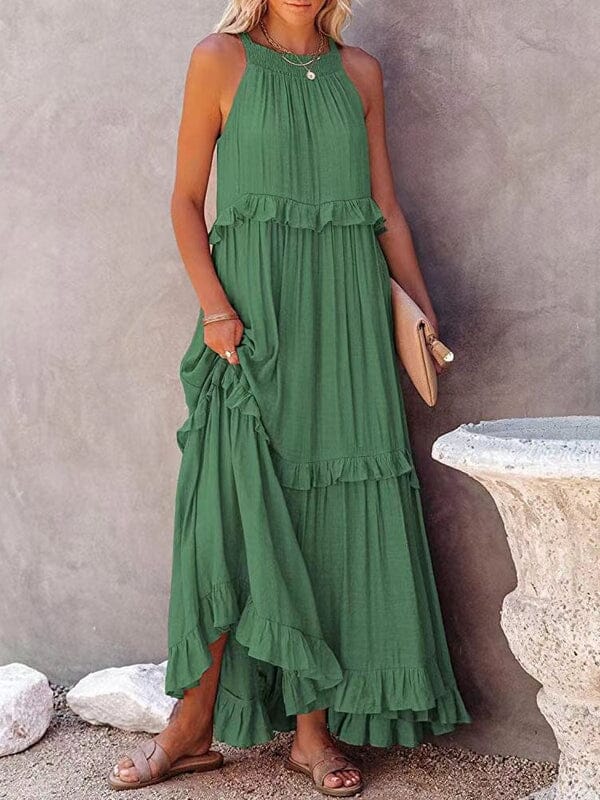 Vestido Vitoria Nova Coleção Roupas (Vestido 1) Dm Stores Verde P