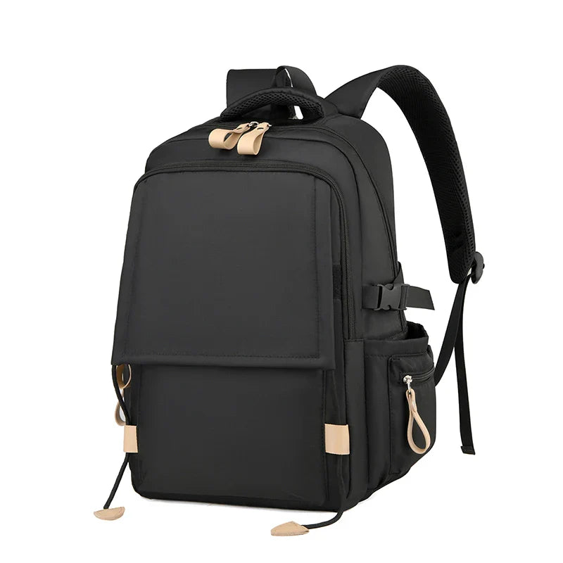 Mochila Executiva para Notebook com Alças Ajustáveis e Múltiplos Compartimentos — Ideal para Viagem e Estudos