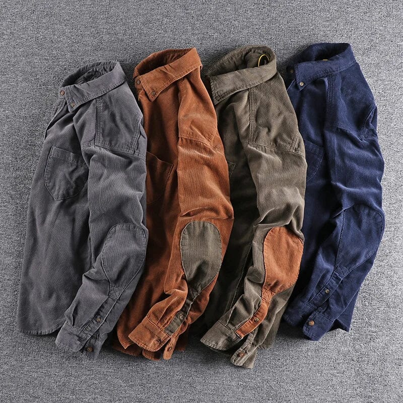 Camisa Worker Veludo Dm Stores 