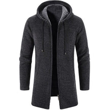 Casaco Masculino Sobretudo de Inverno - WinterWarm MASCULINO - JAQUETA - SOBRETUDO Dm Stores Cinza Escuro M 