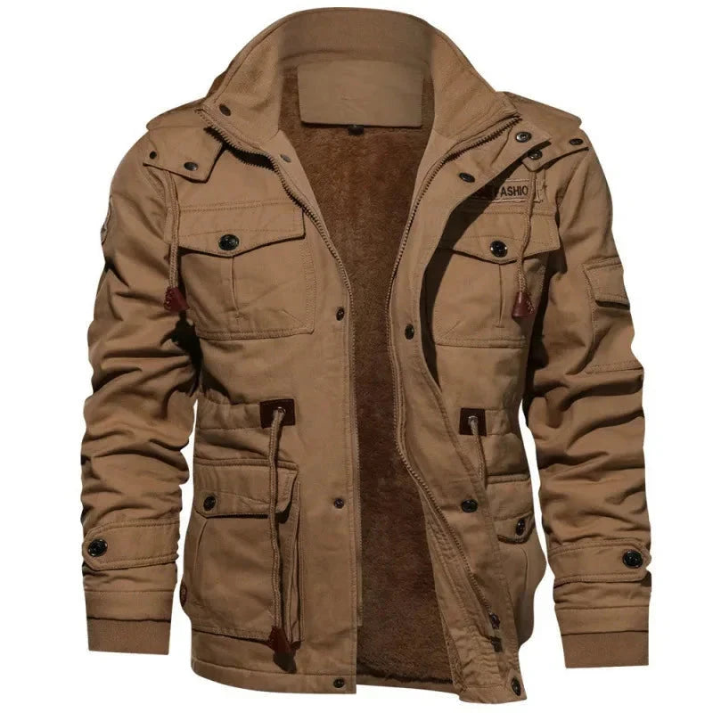 Jaqueta Militar Masculina Alpha G1 - Jaqueta05 Sr Alpha Marrom PP - 50-56kg 