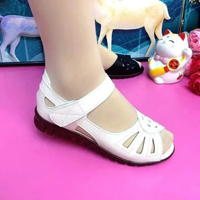 Sandália Ortopédica Gênova Calçados (Sandália Feminina 31) Dm Stores 33 Branco 