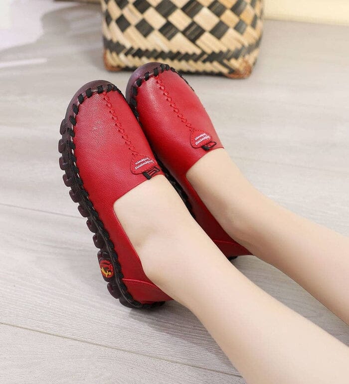 Sapatilha Delicatta Ortopédica - Em Couro FEMININO - CALÇADOS - SAPATILHA 1 Dm Stores 