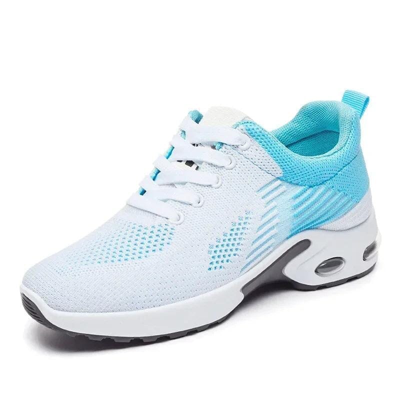 Tênis Esportivo Feminino NitroStep Tênis 03 Lojas Quinho Azul 34 