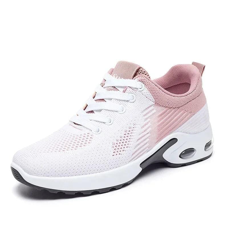 Tênis Esportivo Feminino NitroStep Tênis 03 Lojas Quinho Rosa 34 