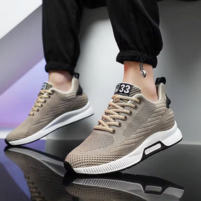 Tênis Masculino Respirável com Aumento de Altura MASCULINO - CALÇADOS - TENIS 10 Dm Stores 