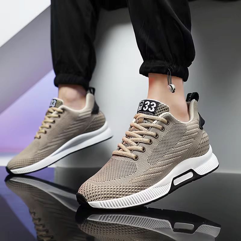 Tênis Masculino Respirável com Aumento de Altura MASCULINO - CALÇADOS - TENIS 10 Dm Stores 